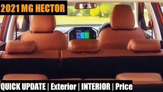 2021 MG Hector Plus 7 Seater Quick Updated | Exterior | Interior | Price | MG