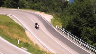 Honda st1300 Pan European HAIRPIN holiday Italy 2014