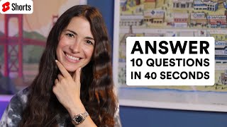 Can You Answer These Questions? | Practice your English with me #shorts