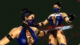 Mortal Kombat 9 - Kitana Umk3 Costume Classic Ladder Gameplay Playthrough