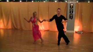 Instructors Susannah & Sevrin Cha Cha Dance Fred Astaire