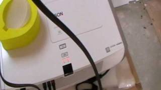 Epson EH-TW3500 flashin red lights