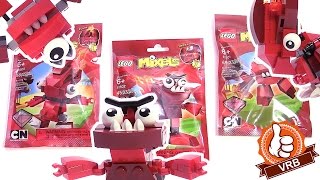 Обзор триады Инфернитов, первая серия Mixels,  41500, 41501, 41502