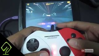 Connect Thrustmaster F1 Dual analog Gamepad to Nvidia Tegra Note