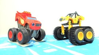 Игры с машинками - Вспыш и чудо-машинки - Гонки по льду