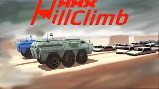 MMX Hill Climb Крутые гонки на чумовых тачках Разбиваем тягач и броневик Веселое видео crazy cars