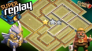 TH12 WAR BASE 2018 Anti 2 Star Anti Miner Anti Queen Walk Replays 3 INFERNO TOWERS and TORNADO TRAP
