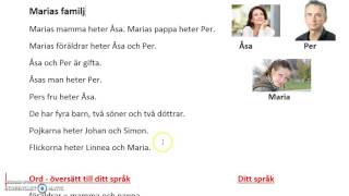 SFI Släkt och familj