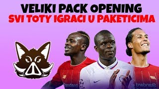 VELIKI PACK OPENING!!! SVI U PAKETICIMA OD 19!!!   FIFA 20 BALKAN RTG