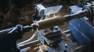 turning wood CNC. Gatis Lucjanovs