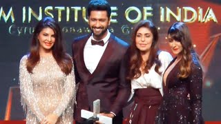 Jacqueline Fernandez, Ileana D'Cruz and Vicky Kaushal at Vogue Women of The Year Awards 2018