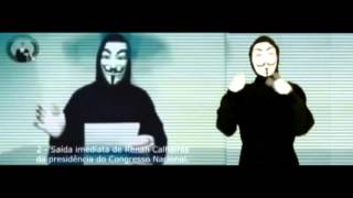Anonymous Brasil As 5 causas! LIBRAS