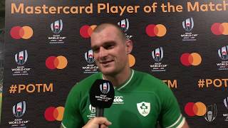 Rhys Ruddock wins Mastercard Player of the Match