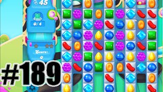 Candy Crush Soda Saga Level 189 | Complete! No Booster!