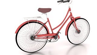 Bicycle Modeling In Maya 2018