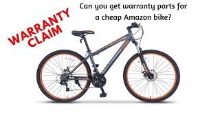 Orkan Warranty - Can you get parts for an Amazon bike?