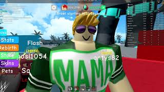 СИМУЛЯТОР КАЧКА 3 ? Встреча качков и ежедневные тренировки Roblox Weight Lifting Simulator 3