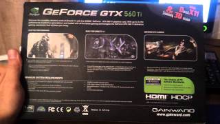 nvidia geforce GTX 560 ti gainward.