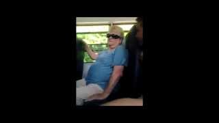 Kids Making Fun of Woman on Bus (uncut)