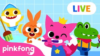 [EN DIRECTO] Pinkfong en Español LIVE | Especial de Hábitos Saludables | Canciones Infantiles