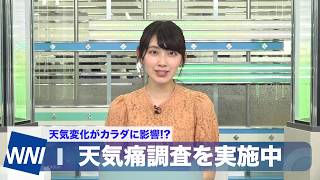 天気痛調査を実施中