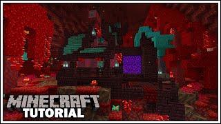 Minecraft 1.16 Starter House Tutorial [Nether Update House]