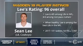 Dallas Cowboys Player Ratings On Madden 19