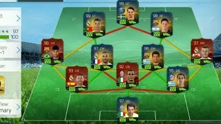 197 rated squad gameplay!!!!!!!  (Fifa 16 Android/Ios)