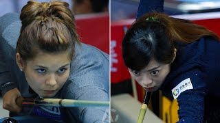 2015 Women 9-Ball WC - Chieh-Yu CHOU 周婕妤 vs Kamila Khodjaeva