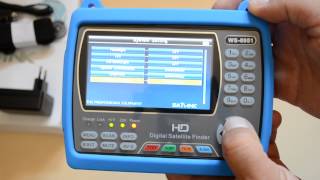 Medidor de campo Satlink WS6951 HD Satelite