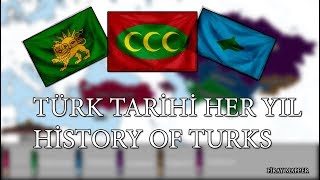 History Of Turks  | Every Year | Türk Tarihi | Her Yıl -FiraY