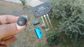 TOP 3 ELECTRONIC PROJECTS WITH TRANSISTOR 2SC 3858, TRANSISTOR BC547 AND OPTOCOUPLER 817