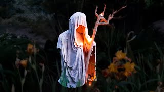 Как сделать фигуру из цемента и ткани / Making a Ghost / Wir machen einen Geist
