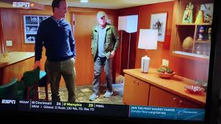 Vince Lombardi’s Den with Peyton Manning and Brett Favre
