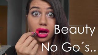 Die schlimmsten Beauty NoGo´s / Beauty Sünden