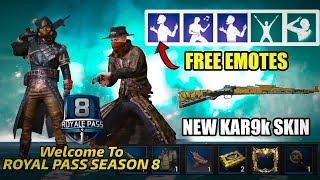 PUBG MOBILE Season 8 RP Rewards & 0.13.5 Update Leaks NEW GUN SKINS, New OUTFITS & More | DArkwe13 g