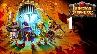 Dungeon Defenders co-op - Прохождение Часть 1 (PC)