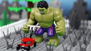 Lego Hulk Prank Fail Stop Motion Animation