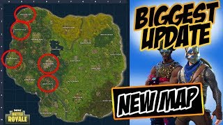 Fortnite Battle Royale - New Map Update + Bug Fixes Review (V2.2.0 Patch Notes)