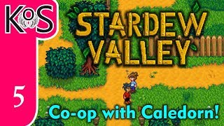 Stardew Valley MP! Ep 5: THE ELUSIVE CRABS - Co-op with Caledorn - Let's Play, Gameplay