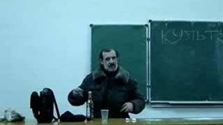 Препод в ПТУ пьет водку прямо на лекции.
