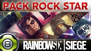 Pack Rock Star pour Valkyrie, Caveira, Jäger, Thermite & Frost - Rainbow Six Siege FR