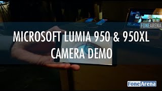 Microsoft Lumia 950 & 950 XL Camera demo