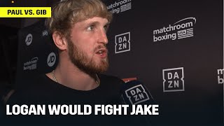 Logan Paul Talks Possible Fight Against His Brother Jake