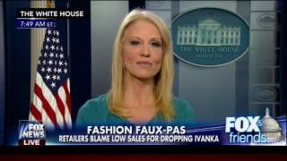 Fox and Friends Kellyanne Conway commercial for Ivanka Trump