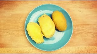 Как быстро почистить вареный картофель