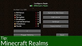 Tip: Minecraft Realms Setup and Review