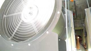 Duct smoke detector (Pressurized  fan system )