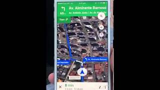 Trying to follow a GPS in Brazil