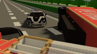 Highway Car Crash - Minecraft Test Animation [HD]